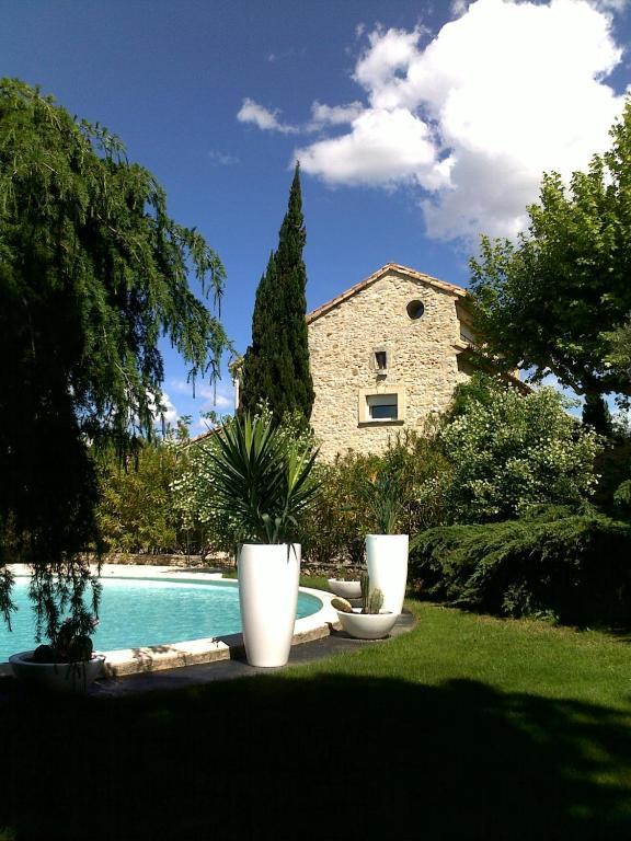 Mas De La Treille Bed & Breakfast Saint-Laurent-des-Arbres Exterior foto